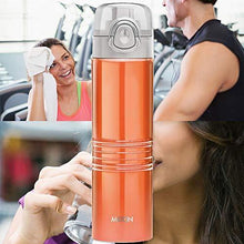 Load image into Gallery viewer, Milton Vogue 750 Stainless Steel Water Bottle, 750 ml, Orange - Home Decor Lo