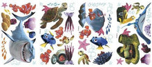 Load image into Gallery viewer, Roommates Plastic Finding Nemo Peel and Stick Wall Decals, Multi Color - Home Decor Lo