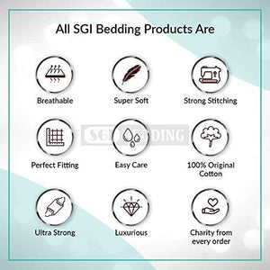 SGI Bedding Egyptian Cotton 600 TC Flat Sheet (Queen_Taupe) - Home Decor Lo
