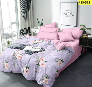 Generic Cotton 300 TC Bedding Set (Multicolour_King) - Home Decor Lo