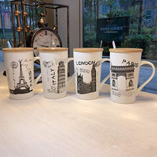 Load image into Gallery viewer, SATYAM KRAFT Ceramic Coffee Mug With Lid - 1 Piece, Random - Home Decor Lo
