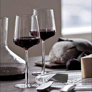 Exelcius® - Red or White Wine Glass 2 Pcs. Set, 360 ml,Transparent Glass - Home Decor Lo