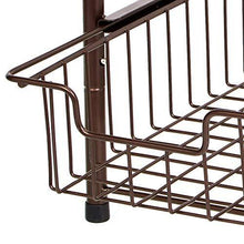 Load image into Gallery viewer, AmazonBasics Stackable Sliding Basket Drawer Storage Organizer - Bronze - Home Decor Lo