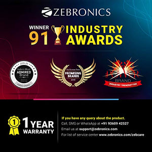 Zebronics Zeb-Warrior 2.0 Multimedia Speaker with Aux Connectivity,USB Powered and Volume Control - Home Decor Lo