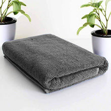 Load image into Gallery viewer, Roseate® Ultra Soft 100% Cotton Large Bath Towel Super Absorbent/Anti Bacterial (550 GSM /70x140 cm) Grey - Home Decor Lo