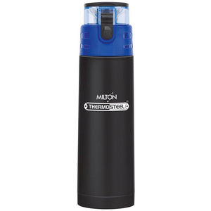 Milton Atlantis-900 Thermosteel Water Bottle,900 ml,Black – Home