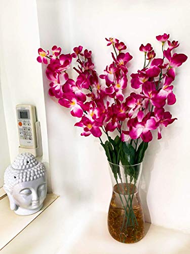 Artificial orchids deals in vase