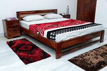 Load image into Gallery viewer, Ganpati Arts Solid Wooden Foster Queen Size Bed for Bedroom Home Furniture (Sheesham_Brown) - Home Decor Lo