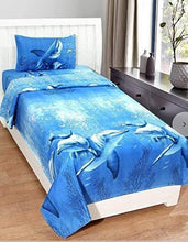 Load image into Gallery viewer, OMAJA HOME Glace Cotton Queen Size Single Bedsheets Combo Set of 4 Bedsheet with 4 Pillow Covers - Home Decor Lo
