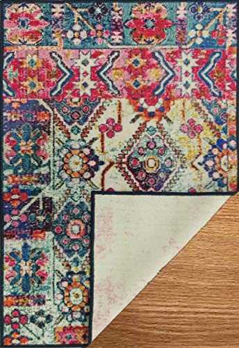 Status Contract Abstract Persian Persian Carpet Rug Runner with Anti S ...