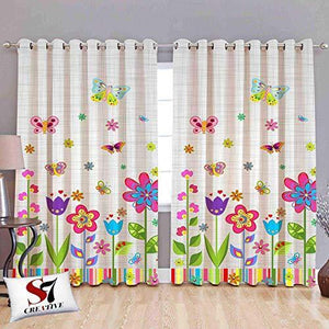 S7 Creative® Kid Room 3D Digital Print Curtains for Living Room, Bed Room Curtains Designer for Home (1, Window 4 x 5) - Home Decor Lo