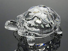 Load image into Gallery viewer, Ocasa Retails Glass Turtle Tortoise for Feng Shui and vastu Sastra- Wealth Sign Statue Showpiece (Transparent) - Home Decor Lo