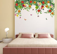 Load image into Gallery viewer, Decals Design &#39;Realistic Daisy Flowers Falling&#39; Wall Sticker (PVC Vinyl, 60 cm x 90 cm, Multicolor) - Home Decor Lo