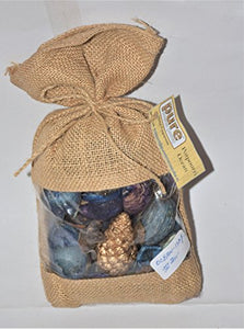 Pure Source India Highly Fragranced Potpourri Bag 150 Gram Pack (Ocean) - Home Decor Lo