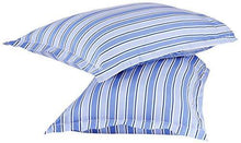 Load image into Gallery viewer, Amazon Brand - Solimo Leafy Spring 144 TC 100% Cotton Double Bedsheet with 2 Pillow Covers, Blue - Home Decor Lo