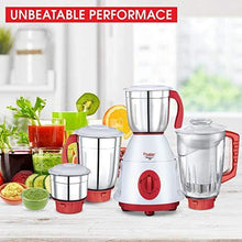 Load image into Gallery viewer, Prestige Perfect Plus Juicer Mixer Grinder, 750 Watt, 4 Jars (White and Red) - Home Decor Lo