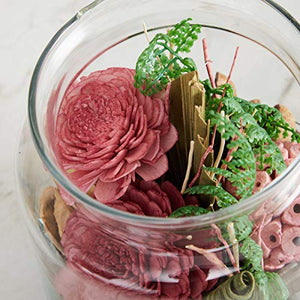Home Centre Redolance Potpourri Flower Arangement in Glass Jar - Home Decor Lo