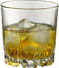 Load image into Gallery viewer, Pasabahce Karat Whisky Glass Set, 300ml, Set of 6, Clear - Home Decor Lo
