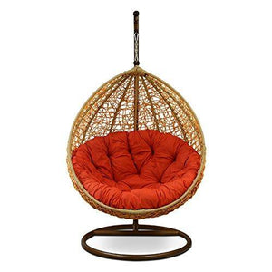 Carry Bird Swing Chair with Stand, Cushion & Hook - Home Decor Lo