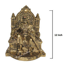 Load image into Gallery viewer, Vrusham Creations - Shivaji Maharaj Murti 1 Foot (12 Inch, Bronze) - Home Decor Lo