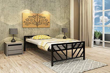 Load image into Gallery viewer, Homdec Orion Space Saving Foldable Metal Single Bed - Home Decor Lo