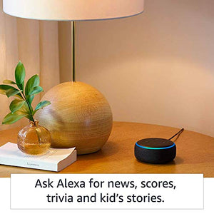 Echo Dot (3rd Gen) – Smart speaker with Alexa (Black) - Home Decor Lo