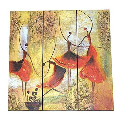 EZ Life Oil Canvas Painting Frame - Home Decor - Gift (Dancing Girls) - Home Decor Lo