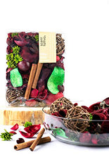 Load image into Gallery viewer, Scentattva.com Apple Cinnamon Potpourri Fragrant Dried Flowers, Leaves Home, Office Decoration (200 g, Multicolor) - Home Decor Lo