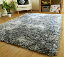 Load image into Gallery viewer, Zeff Furnishing Polyester Anti Slip Shaggy Fluffy Fur Rug - Home Decor Lo