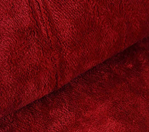 ARTSY HOME Premium 100% Shock Proof and Heating Electric Blanket Single Bed Warmer (MAROON) - Home Decor Lo