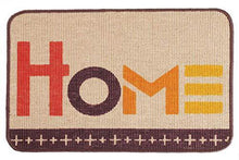 Load image into Gallery viewer, Saral Home Red Home Printed Jute Doormat Set of 3-40x60 Cms - Home Decor Lo