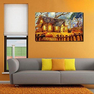 999Store unframed Printed Abstract Art Canvas Painting for Living Room (150x 91Cms) - Home Decor Lo