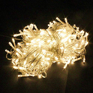 PAT 37ft Decoration LED String Lights Festival Decoration (Warm Yellow) | Indian Lights - Home Decor Lo