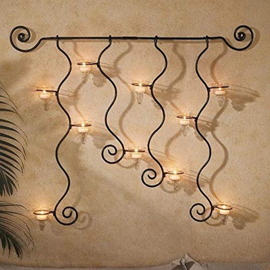 Iron Wall Sconce Vintage Antique Tealight Holder