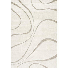 Load image into Gallery viewer, SWEET HOMES Carpet, Ultra Soft Handwoven shag Collection Modern Design. 3x5 Feet Color, Ivory/Beige - Home Decor Lo