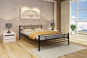Homdec Columba Metal Double Bed - Home Decor Lo