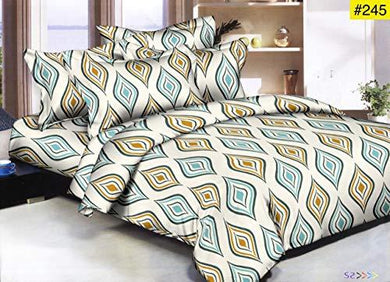 Fresh From Loom Glace Cotton 300 TC Bedding Set (Multicolour_Standard) - Home Decor Lo