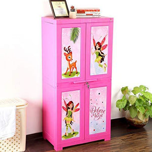 Cello Novelty Big Fairy Cupboard (Pink) - Home Decor Lo
