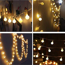 Load image into Gallery viewer, Ascension 20 Bulb String Rice Fairy Lights for Home and Outdoor Ball Shaped Water Resistant (3 m, Warm White)