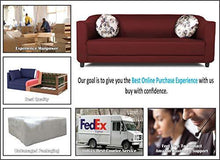 Load image into Gallery viewer, Adorn India Brisco 3 Seater Sofa (Maroon) - Home Decor Lo