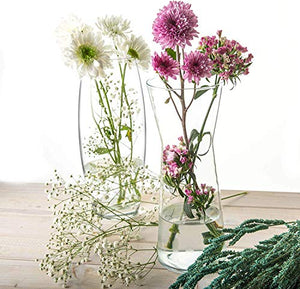 Decent Glass Round Floral vase 12 inch - Home Decor Lo