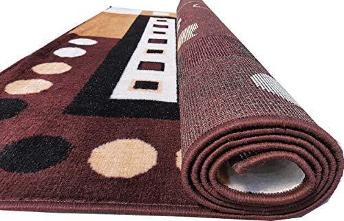 Sifa Carpet Super Softness Acrylic Touch Carpet for Living Room & Drawing Room Aywhere in Your Home (150X210 Coffee Color)- 5x7 Feet - Home Decor Lo