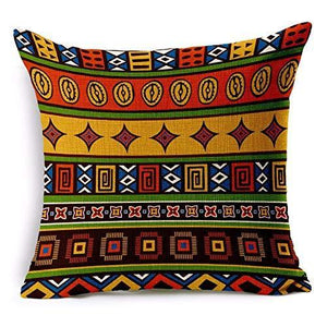 AEROHAVEN™ Set of 5 Decorative Hand Made Jute Throw/Pillow Cushion Covers - (16 X 16 INCHES) - Home Decor Lo