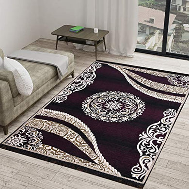 Vram 5D Designer Superfine Exclusive Velvet Carpet | Rug | Living Room | Bedroom | Hall | School | Temple | Bedside Runner | - |60
