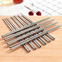 Load image into Gallery viewer, Zollyss Stainless Steel Chopsticks Set - Home Decor Lo