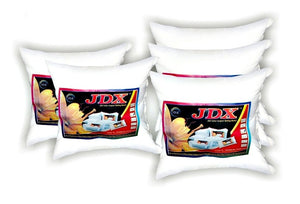 JDX Micro Fibre Silknise Cushion Filler (40X40cms, White) - Home Decor Lo