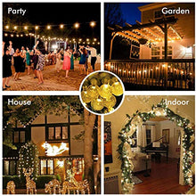 Load image into Gallery viewer, PESCA 20LED Crystal Bubble Ball String Fairy Lights for Decortaion Diwali Christmas Xmas Light for Diwali Home Decorations Lighting (Warm White, 3 Meter) - Home Decor Lo