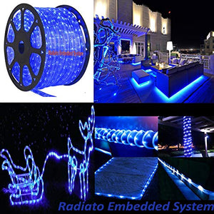 Radiato ES LED Strip Rope Light,Water Proof,(Home Decoration,Festive Lights,Diwali Lights, led Lights) with Adapter. - Home Decor Lo