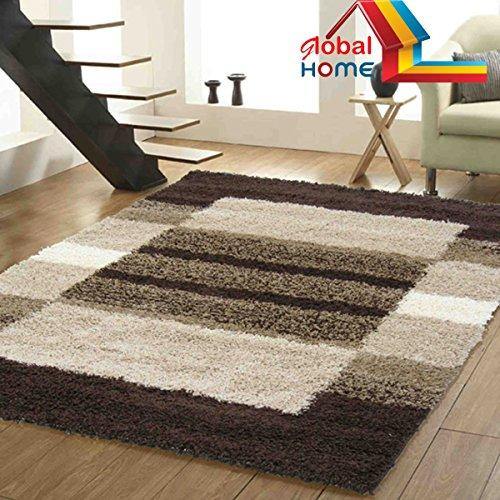 Global Home Brand New Hand Loom Modern 5D Shaggy Rugs And Carpets For Living Room, Hall - Home Decor Lo