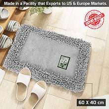 Load image into Gallery viewer, HOKIPO® Soft Microfiber Bath Mats for Home, 40x60cm, Grey (AR-2852-GRY) - Home Decor Lo